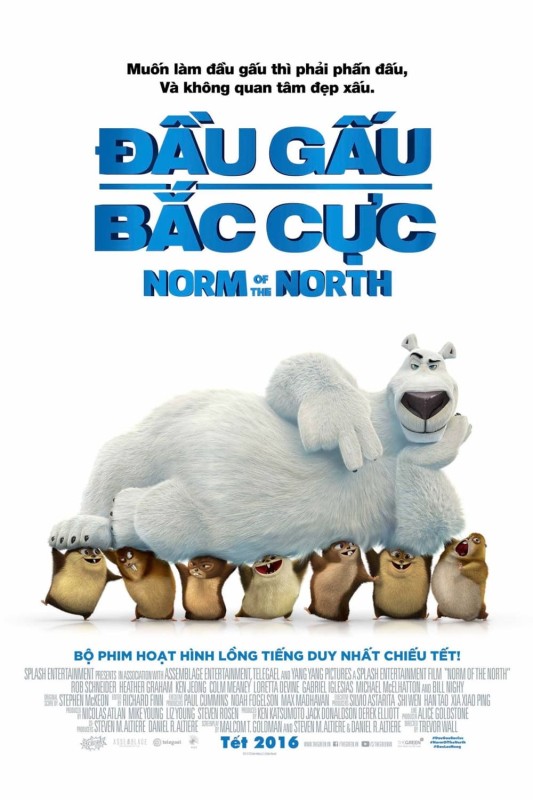 Đầu Gấu Bắc Cực - Norm Of The North (2016)