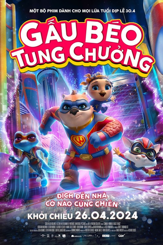 Gấu Béo Tung Chưởng - Combat Wombat: Back 2 Back (2024)