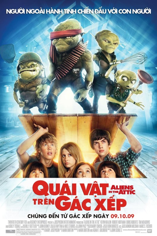 Quái Vật Trên Gác Xếp - Aliens in the Attic (2009)